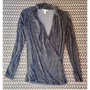 Faux Wrap Top